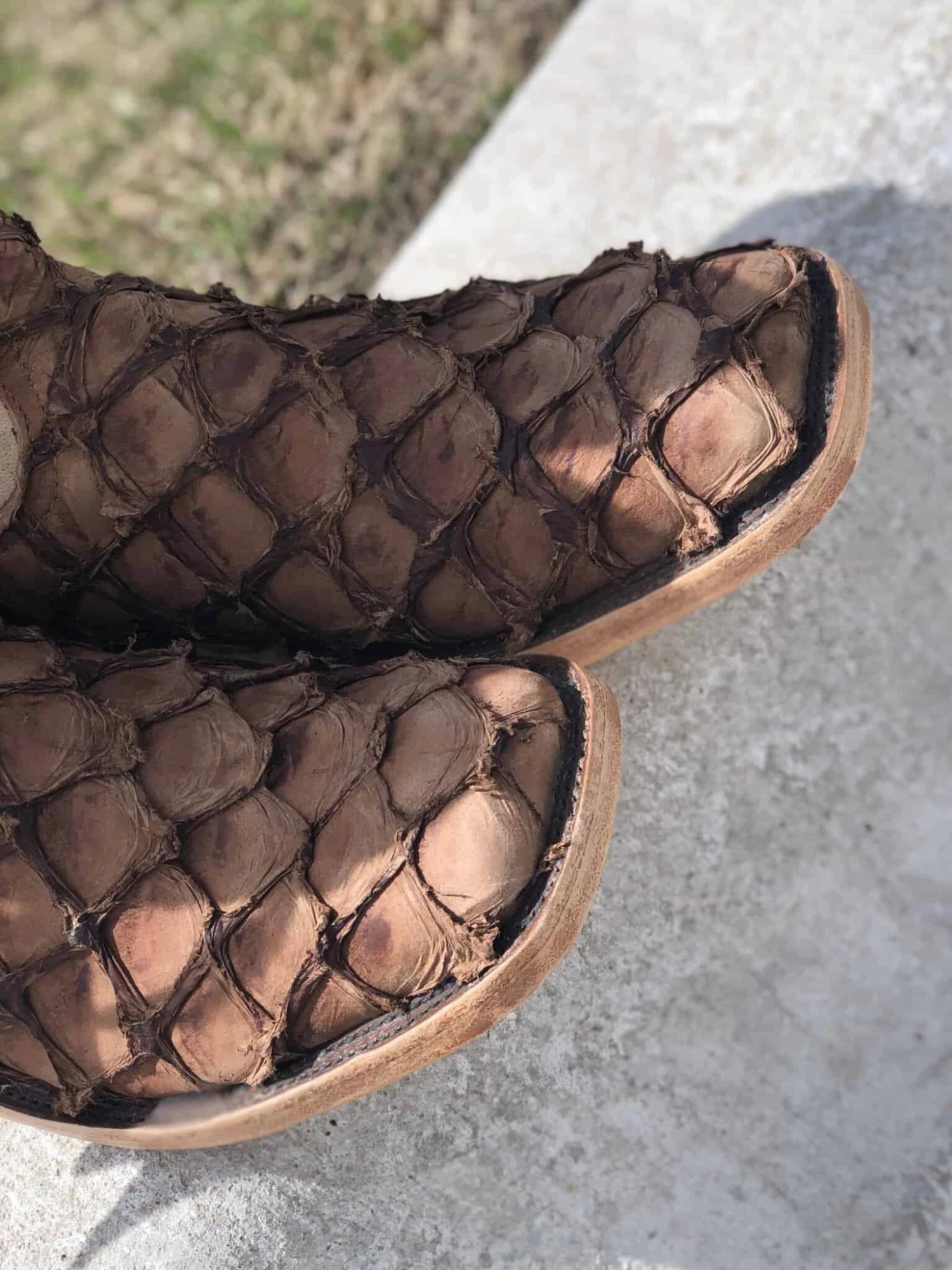 Anderson Bean Men's Cigar Matte Bass - Ivory Mad Dog Boot 2 Anderson Bean Men's Cigar Matte Bass - Ivory Mad Dog Boot - Image 2