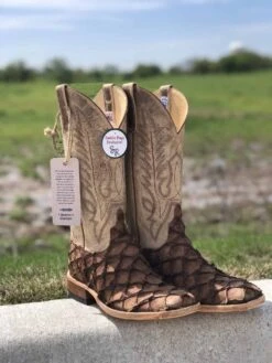 Anderson Bean Men's Cigar Matte Bass - Ivory Mad Dog Boot