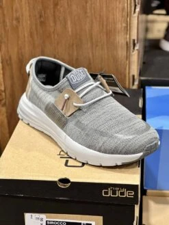 Hey Dude Men's Sirocco Grey Mix