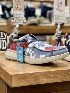 Ariat Men's Hilo Western Aloha Red/White/Blue