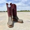 Olathe Men's Antique Safari Giraffe Boot