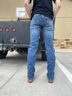 Hooey Slim Fit Stretch Straight Bootcut Jeans