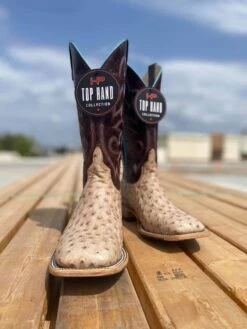 Horse Power Top Hand Tan Vintage Bruciato Full Quill Boots