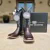 Horse Power Top Hand Brown Caiman Belly Boot