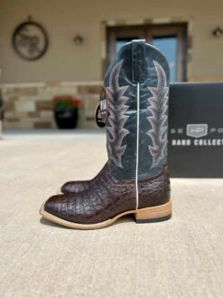 Horse Power Top Hand Brown Caiman Belly Boot -Saddle Rags Sales Store IMG 0844 scaled 1