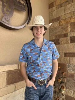 Cinch Camp Tumbleweed Desert Bronc Short Sleeve