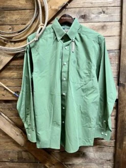 Ariat Men's Classic Fit Wrinkle Free Long Sleeve Dill