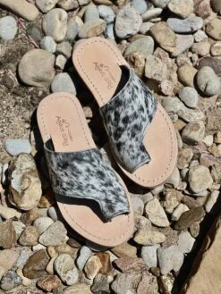 Agave Sky Tanya Sandal - Salt &amp; Pepper