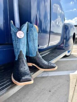 Anderson Bean Men's Black Full Quill Boot