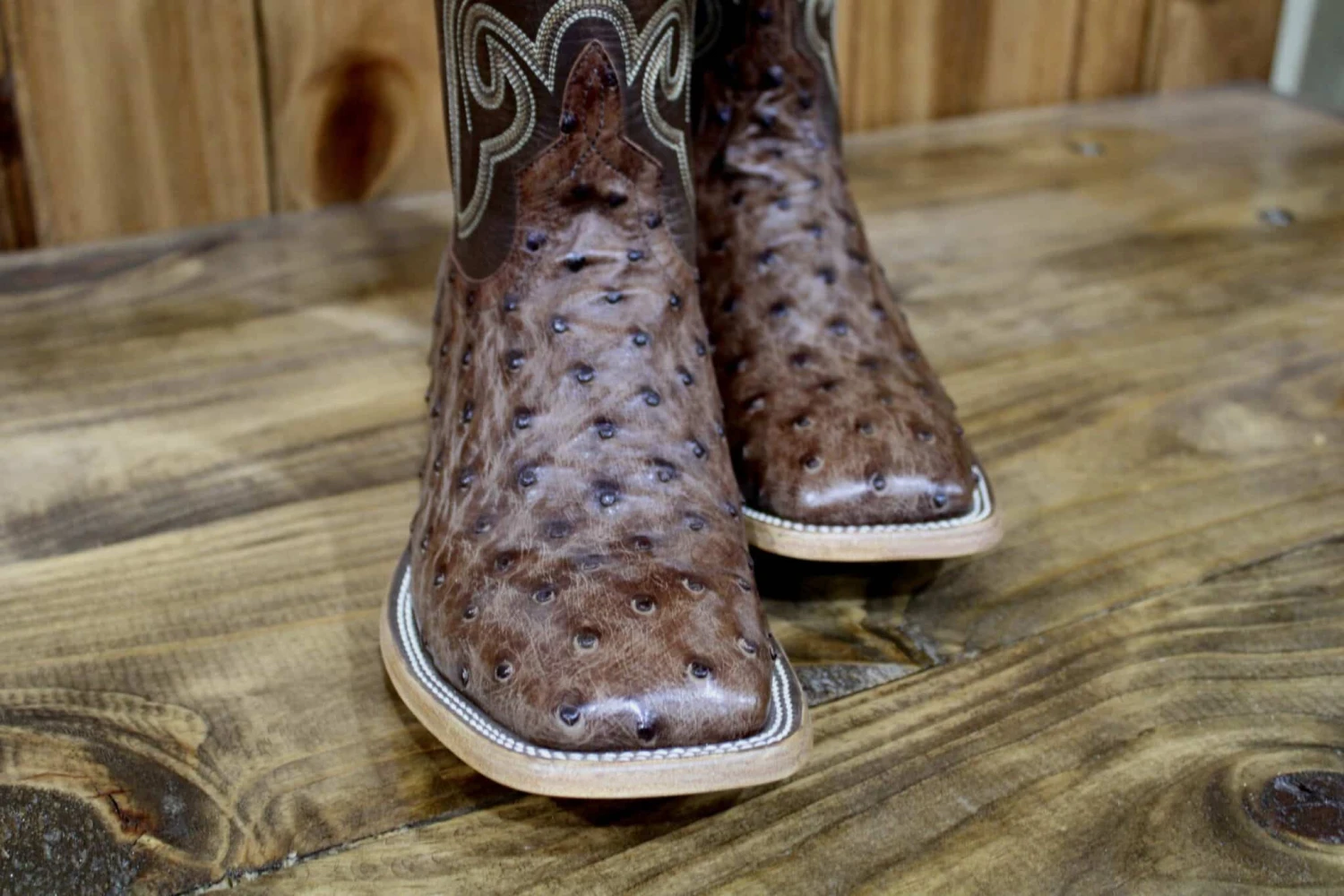 Horse Power Top Hand Kango Tobac Full Quill Boot 2 Horse Power Top Hand Kango Tobac Full Quill Boot - Image 2