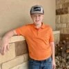 Ariat Boy's Orange Tek Polo