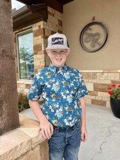 Ariat Boy's Hawaiian Shirt