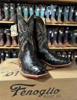 Fenoglio Men's Black Full Quill