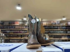 Anderson Bean Men's Rust Safari Cape Buffalo Leather Boot