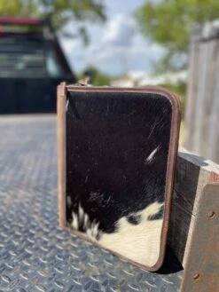 STS Cowhide Zipper Binder