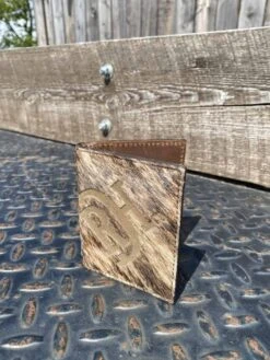 Red Dirt Hat Co Natural Brindle Bifold Card Case