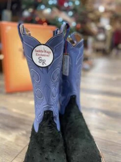 Rios Of Mercedes Black Sueded Full Quill Boot -Saddle Rags Sales Store IMG 2458 scaled 1