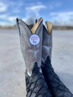 Anderson Bean Men's Gunmetal And Black Matte Bass Boot -Saddle Rags Sales Store IMG 2685 scaled 1