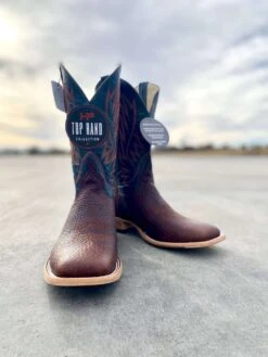 Horse Power Top Hand Shrunken Bullhide Boot