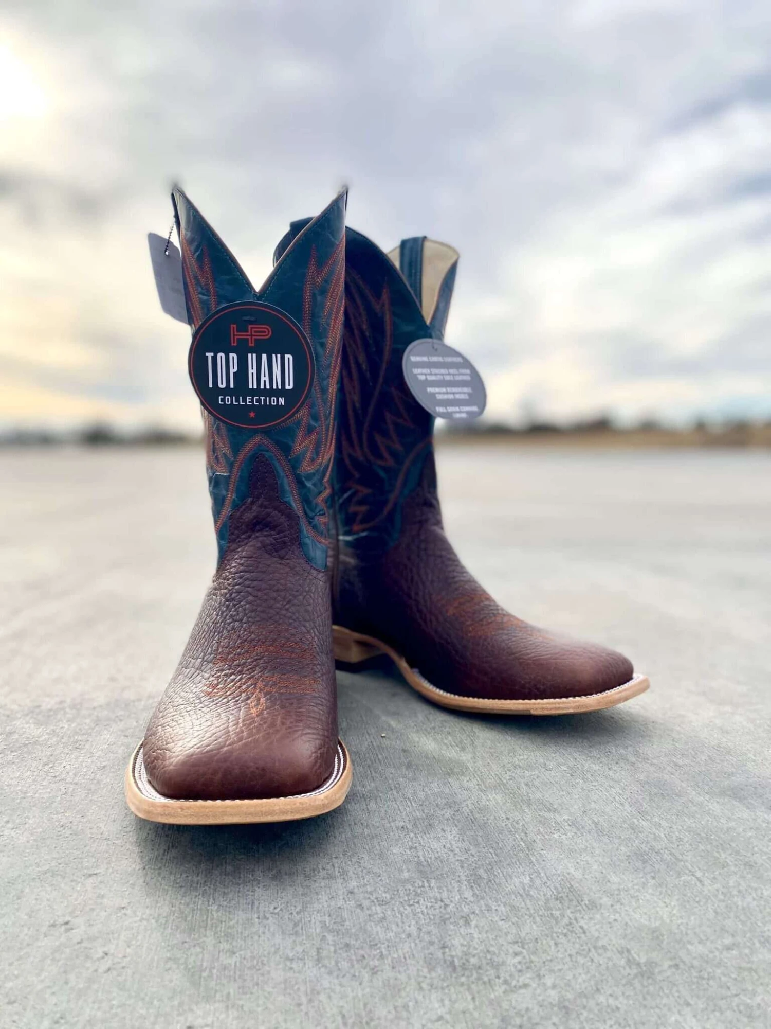 Horse Power Top Hand Shrunken Bullhide Boot 1 Horse Power Top Hand Shrunken Bullhide Boot