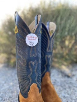 Olathe Men's Wheatbuck Waxy Kudu Rough-Out 5 Olathe Men's Wheatbuck Waxy Kudu Rough-Out -Saddle Rags Sales Store IMG 3195 scaled 1