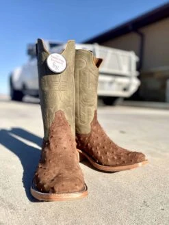 Rios Of Mercedes Kango Tobacco Suede Full Quill