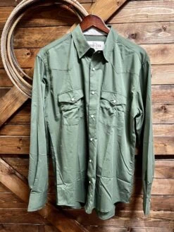 Rumsey Creek Reata Long Sleeve Snap Cactus