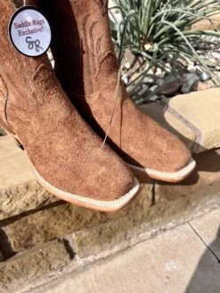 Fenoglio Men's Camello Rough-Out Shorty Boot -Saddle Rags Sales Store IMG 3864 scaled 1