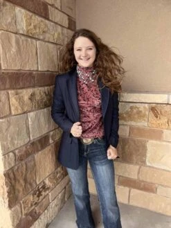 Circle S Women's Navy Blazer