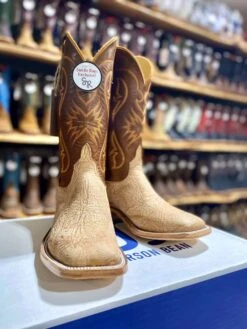 Anderson Bean Tan Washed Shoulder Hide Boots