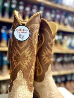 Anderson Bean Tan Washed Shoulder Hide Boots -Saddle Rags Sales Store IMG 4672 scaled 1