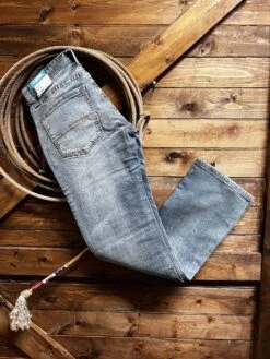 Rock &amp; Roll Light Wash Revolver Reflex Slim Fit Straight Leg Jean