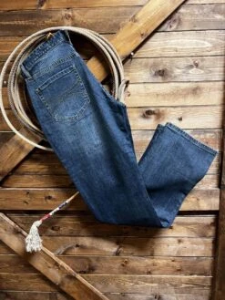 Rock &amp; Roll Hooey Double Barrel Relaxed Fit Stackable Bootcut Jean