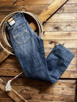 Rock &amp; Roll Double Barrel Two Tone Stitch Pocket Jean