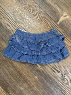 Wrangler Denim Ruffle Diaper Cover