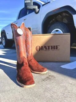 Olathe Men's Rust Aniline Boot