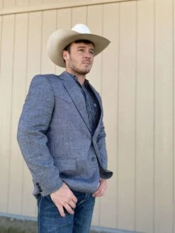 Men's Black Plano Sport Coat