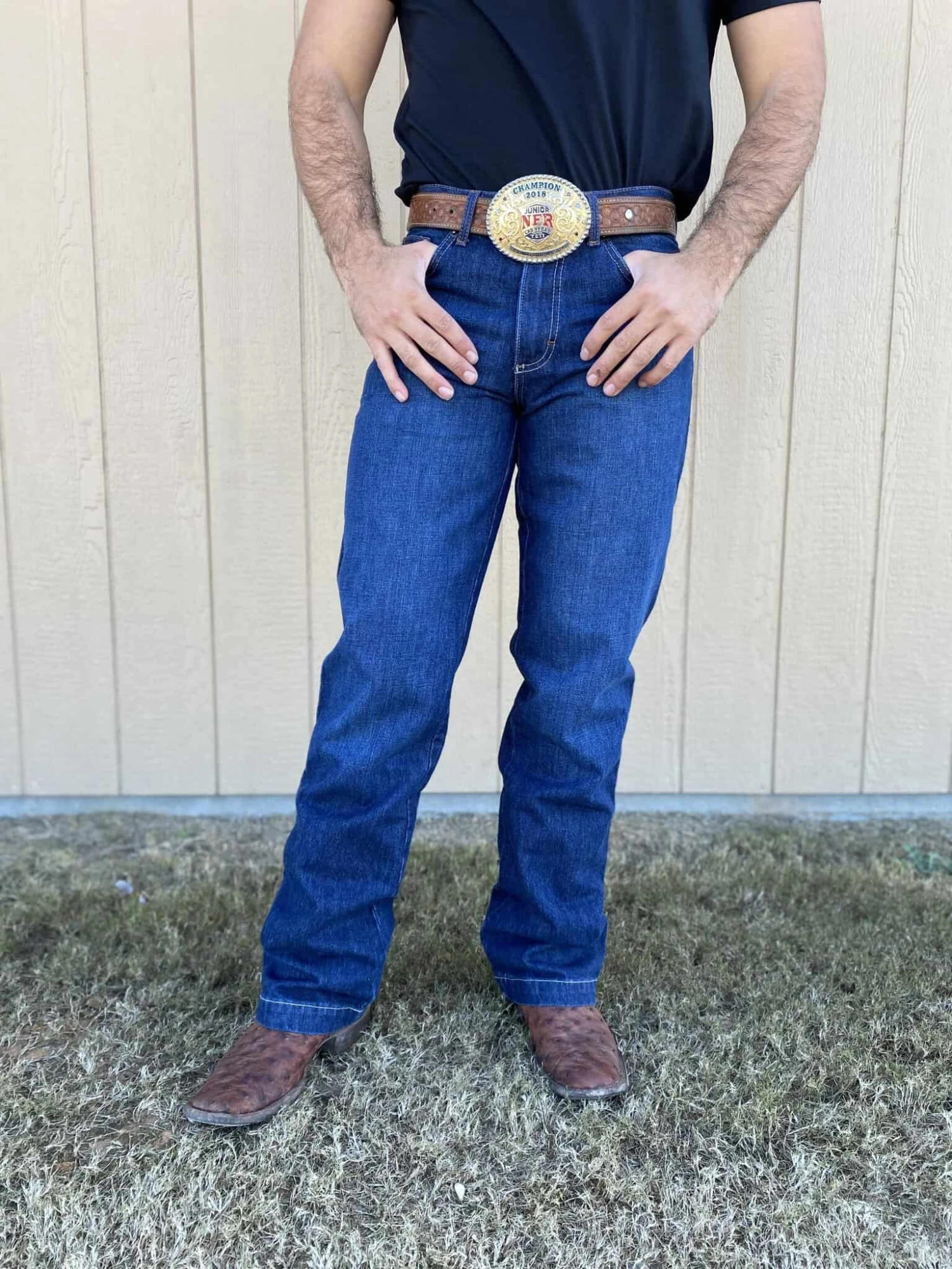 Kimes Men's Dillon Relaxed Raw Denim Jean 2 Kimes Men's Dillon Relaxed Raw Denim Jean - Image 2