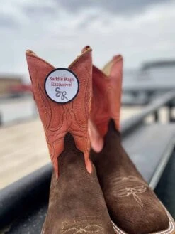 Anderson Bean Men's Nicotine Reverse Warthog Boot 5 Anderson Bean Men's Nicotine Reverse Warthog Boot -Saddle Rags Sales Store IMG 6348 scaled 1