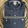 Cinch Men's Classic Fit Solid Navy Button Up