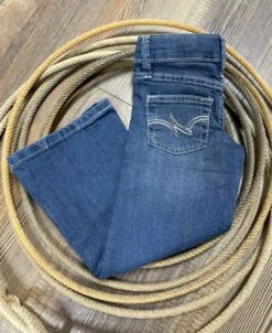 Wrangler Girl's Premium Patch Bootcut Jean
