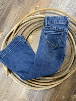 Rock &amp; Roll Girl's Dark Wash Trouser Jean