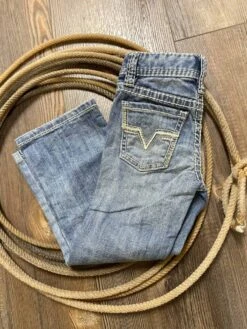 Rock &amp; Roll Boy's BB Gun Reflex Regular Fit Bootcut Medium Wash