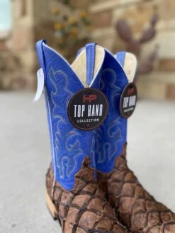 Horse Power Top Hand Men's Cigar Matte Bass Leather Boot -Saddle Rags Sales Store IMG 6418 scaled 1