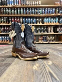 Fenoglio Men's KT Smooth Ostrich Boots