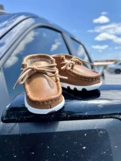 Twisted X Infant Driving Moc Distressed Leather
