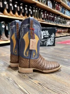 Black Jack Men's Glossy Cigar Caiman Boots -Saddle Rags Sales Store IMG 7991 scaled 1