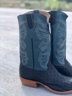 Rios Of Mercedes Black Full Quill Men's Boot -Saddle Rags Sales Store IMG 8299 scaled 1