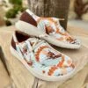 Ariat Hilo Western Aloha Surfing Longhorn