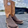 Olathe Men's Chocolate Boar Boot